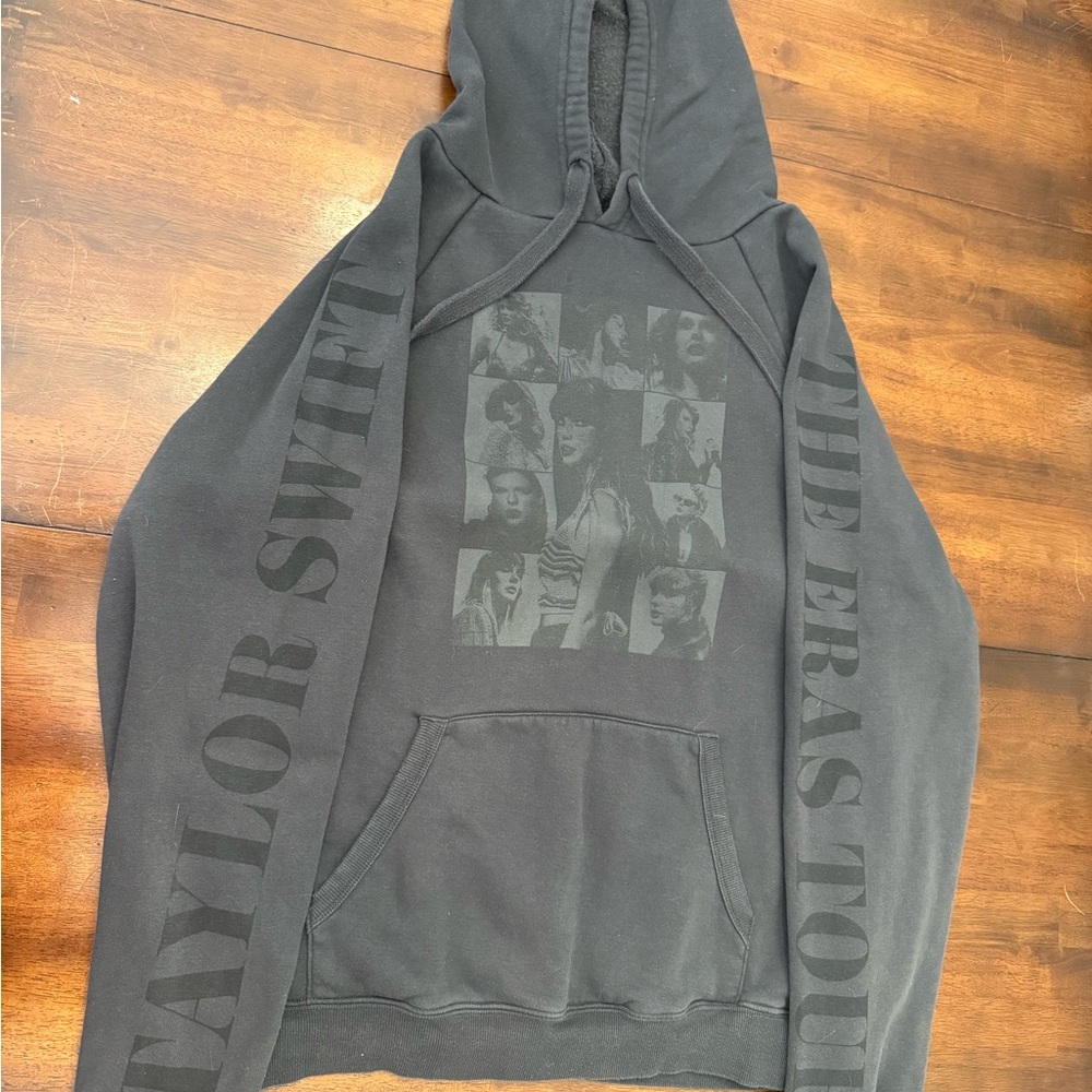 Taylor Swift Charcoal Graphic Hoodie